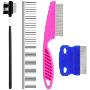 Pets Grooming Comb Kit for Small Dogs Puppies