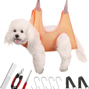 Pet Dog Grooming Hammock Harness