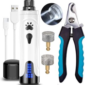 Dog Nail Grinder and Trimmer Kit