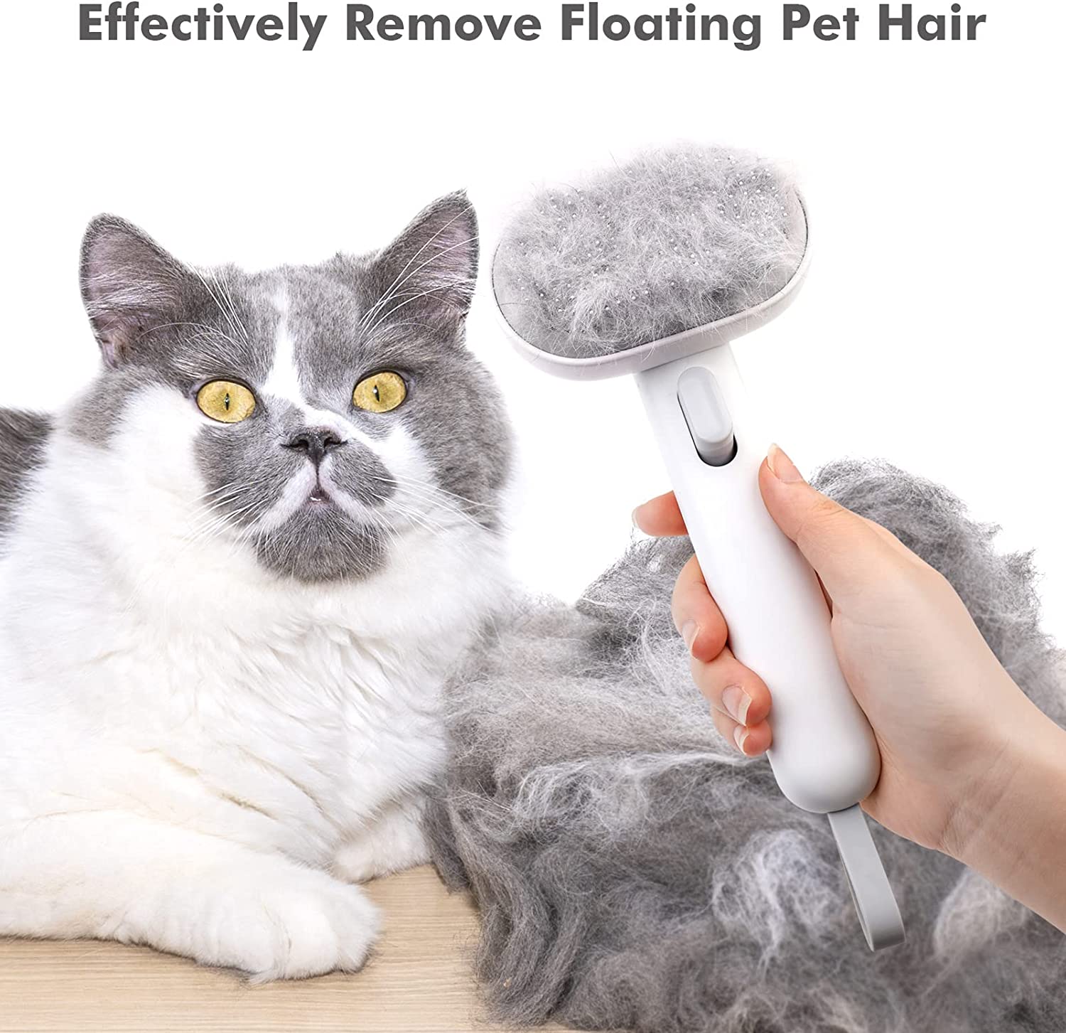 Cat Brush for Shedding Kitten Rabbit Massage - BSZ Pet Care