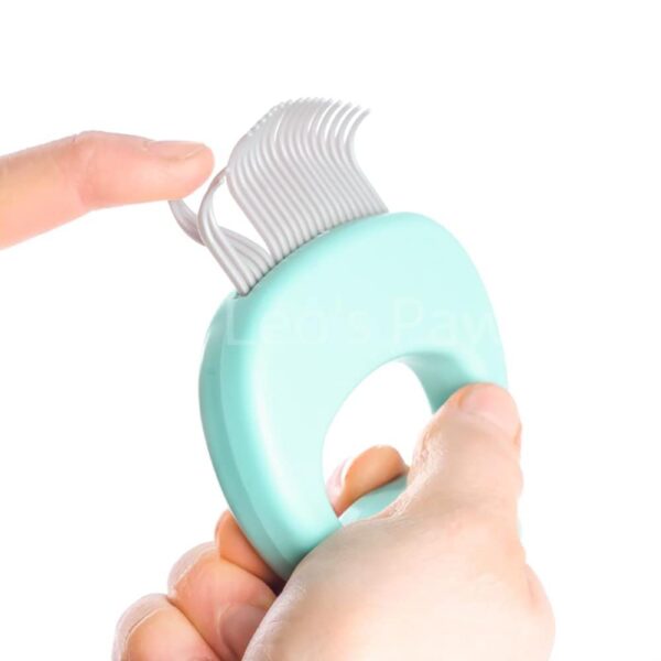 Pet Hair Removal Massaging Shell Comb